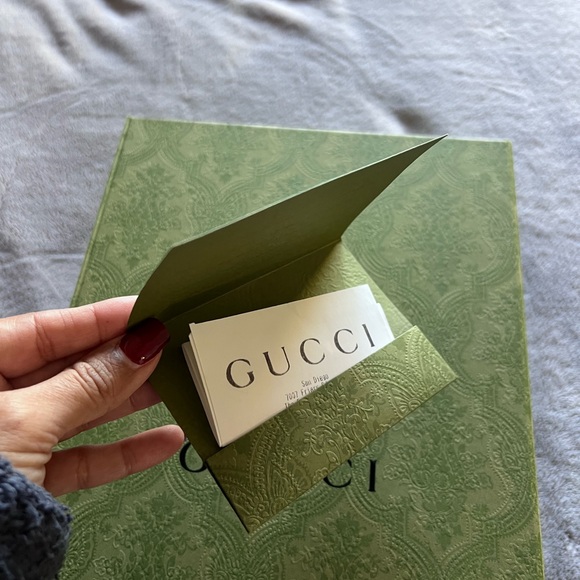 Authentic Gucci Mixed Matelasse Leather GG Marmont Aria Small Shoulder Bag - Picture 8 of 9